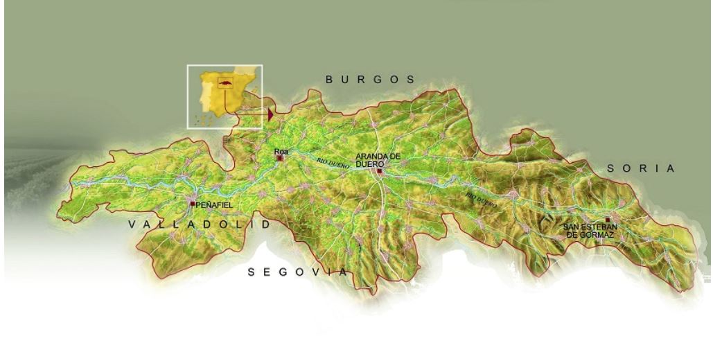 Ribera Del Duero Map Mystery Guests | Welke Sommelier Gaat Er Mee Naar Ribera Del Duero? -  Www.winebusiness.nl